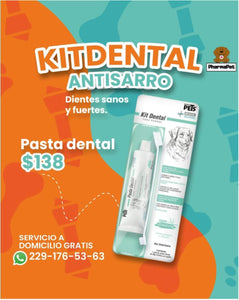 Kit dental antisarro Fancy Pets