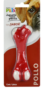 JUGUETE DENTAL HUESO SABOR POLLO (FANCY PET'S)