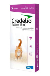 Credelio Gato 0.5 a 2kg