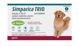 Simparica Trio 20 a 40kg