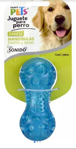 JUGUETE HUESO PLASTICO CHICO CON SONIDO FANCY PETS